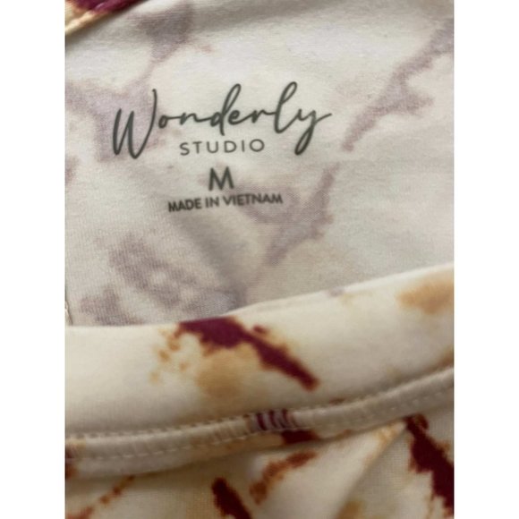 Wonderly Studio Women's 3/4 Sleeve Yummy Top MEDIUM (202) - Picture 6 of 6